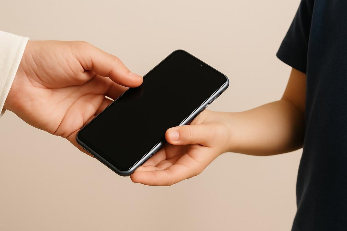 12 passaggi per preparare un bambino al suo primo telefono